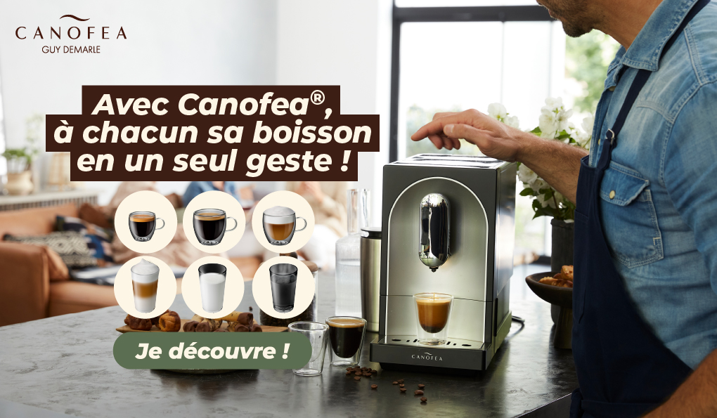Canofea : la nouvelle machine à café avec broyeur de chez Guy Demarle : Il  était une fois la pâtisserie